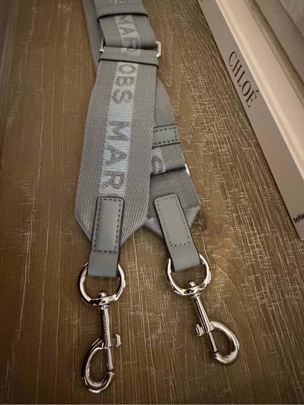 Marc Jacobs Gray Woven Detachable Messenger Strap - Picture 6 of 8